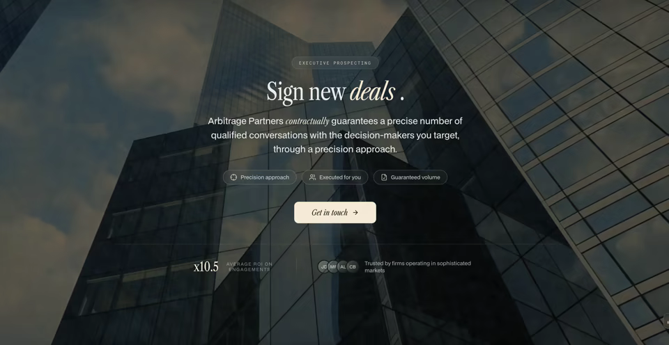 Member-built advisory website homepage