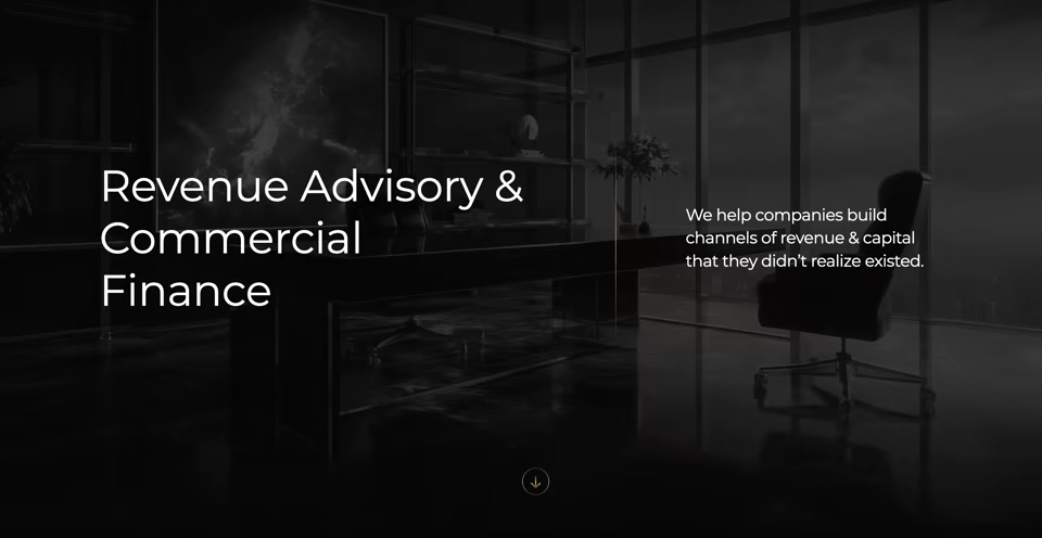 Member-built advisory website homepage